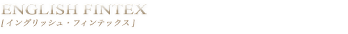 ENGLISH FINTEX[イングリッシュ・フィンテックス]